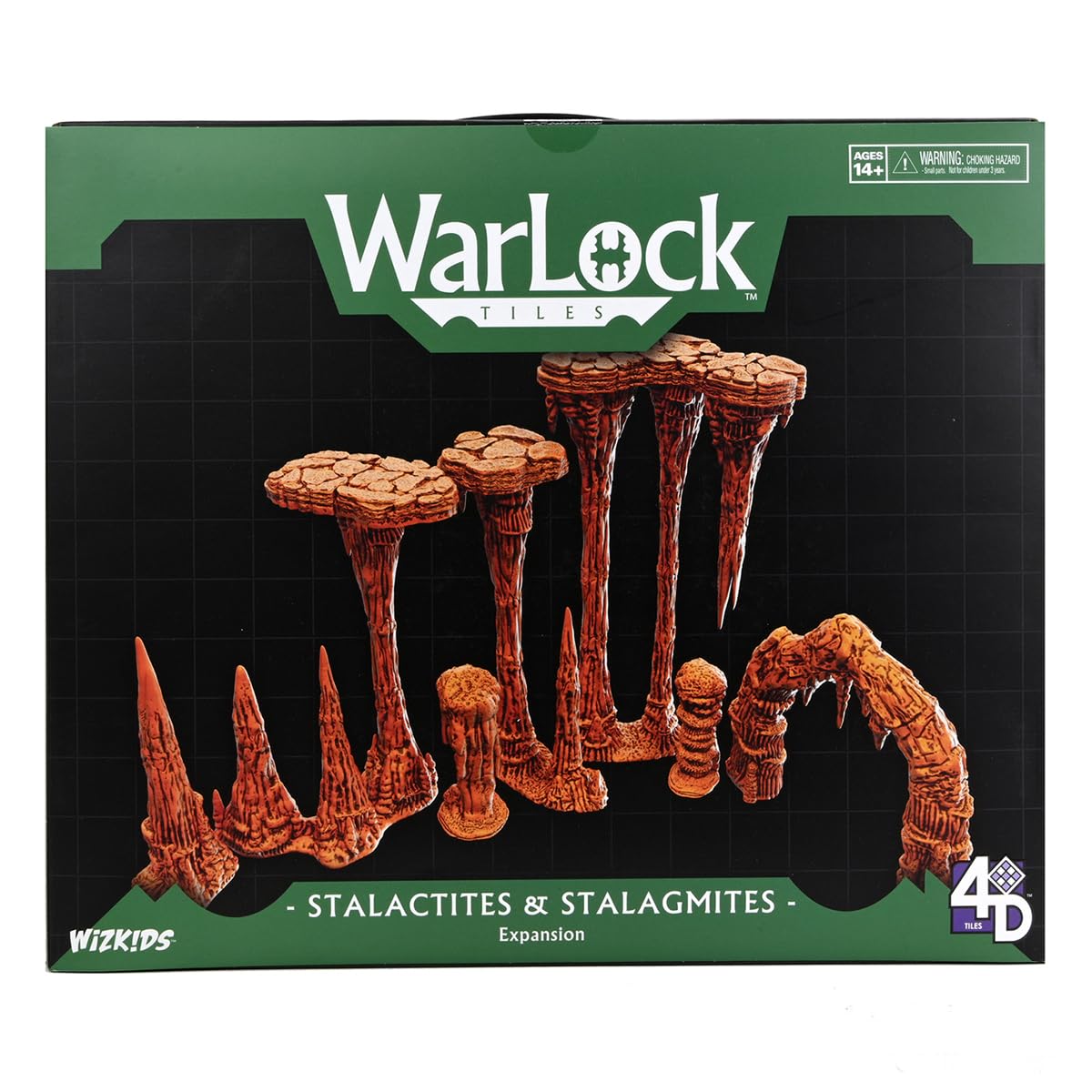 WizKids Warlock Tiles: Expansion – Stalactites & Stalagmites