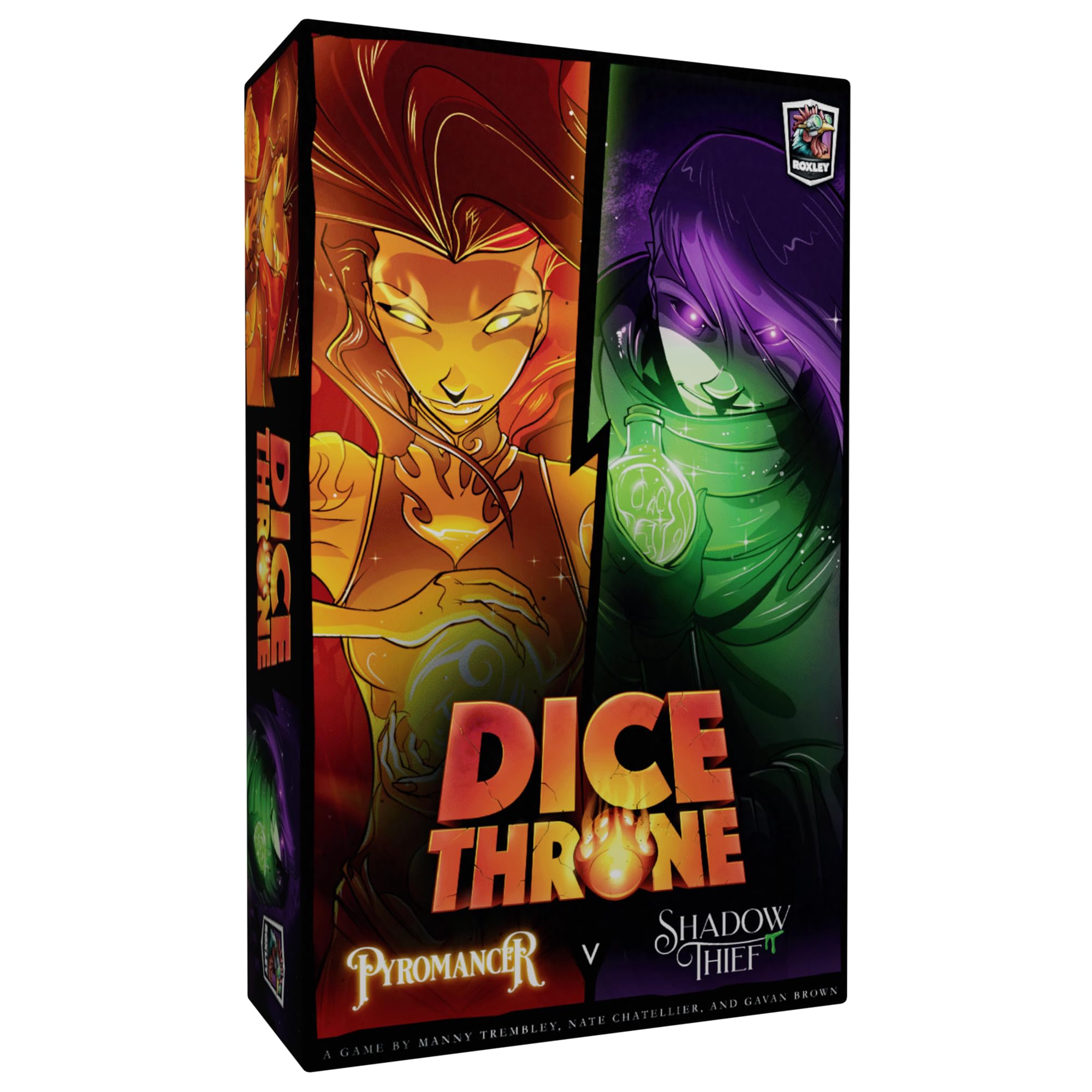 Dice Throne - Two Hero Box - Pyromancer v Shadow Thief - Fast Playing Collectible Tabletop Game