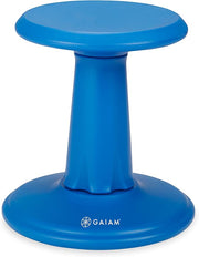 Gaiam Kids Wobble Stool Desk Chair - Alternative Flexible Seating Balance Wiggle Chair | ADHD Sensory Fidget Core Rocker Child Seat Elementary School Classroom Furniture for Student, Toddler, Ages 5-8