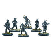 Modiphius Entertainment: Fallout: Miniatures - Cult of The Mothman: Follower - 6 Figures, Appalachia Wave, Unpainted Resin Miniatures, Tabletop Game