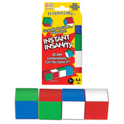 Instant Insanity by Winning Moves Games USA, Classic Brain Teaser Puzzle, for 1 Player, Ages 7+