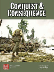 GMT Games Conquest and Consequence Card Game Ages 14+ 2-3 Players 240-360 Minutes Playing Time