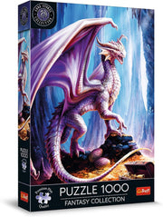 Trefl Premium Plus Quality - Puzzle Fantasy Collection: Treasure Guardian - 1000 Pieces, Series of Fantasy World Images, Anne Stokes, Perfect Piece Fit, for Adults and Children from 14 Years