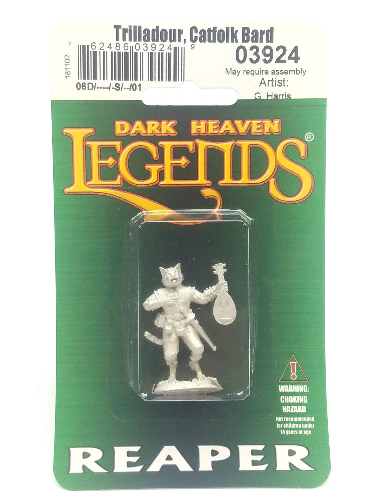 Dark Heaven Legends: Trilladour, Catfolk Bard