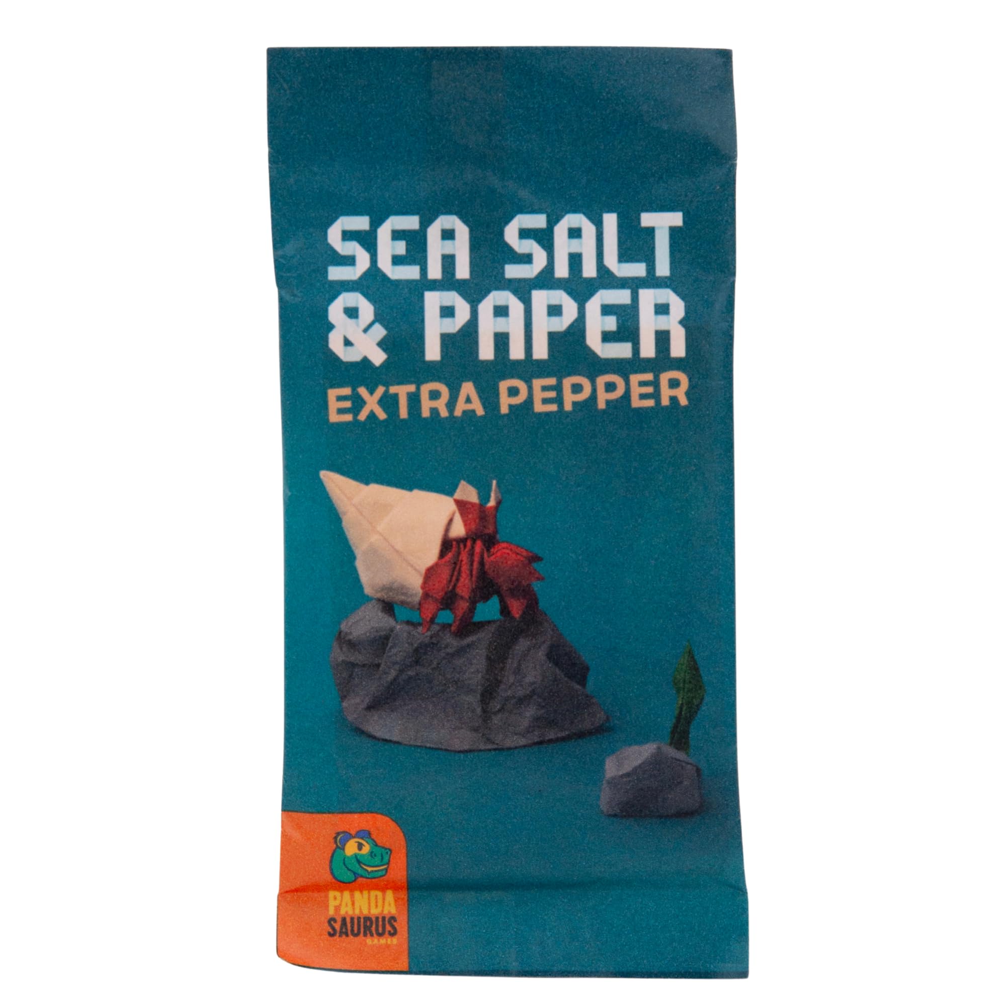 Pandasaurus Games Sea Salt & Paper: Extra Pepper Card Game Expansion - Add 12 Effect Cards for Dynamic New Rules and Surprising Twists for Kids & Adults, Ages 8+, 2-4 Players, 45 Minute Playtime