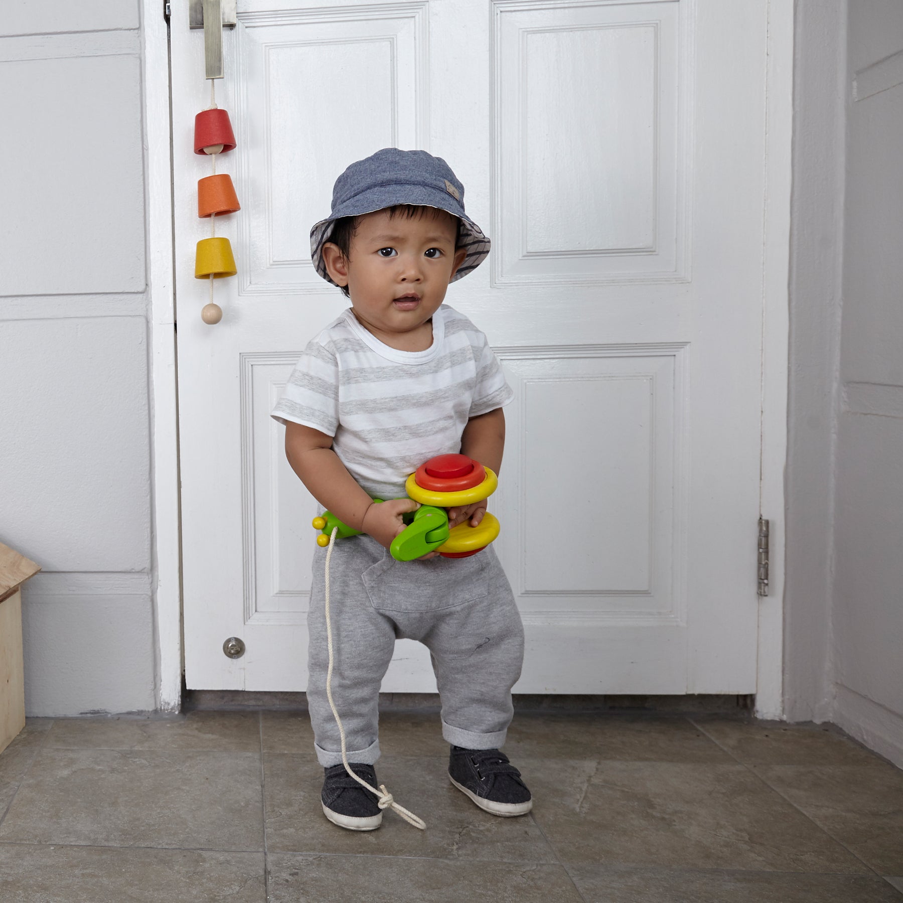 Wooden Pull Along Toy Snail