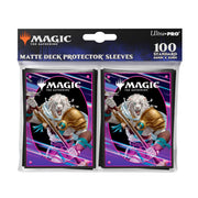 Ultra PRO - Foundations Ajani 100ct Deck Protector Sleeves Light - Friendly Card Sleeves & TopLoaders for Cards - Perfect Deck Sleeves for Magic: The Gathering & More