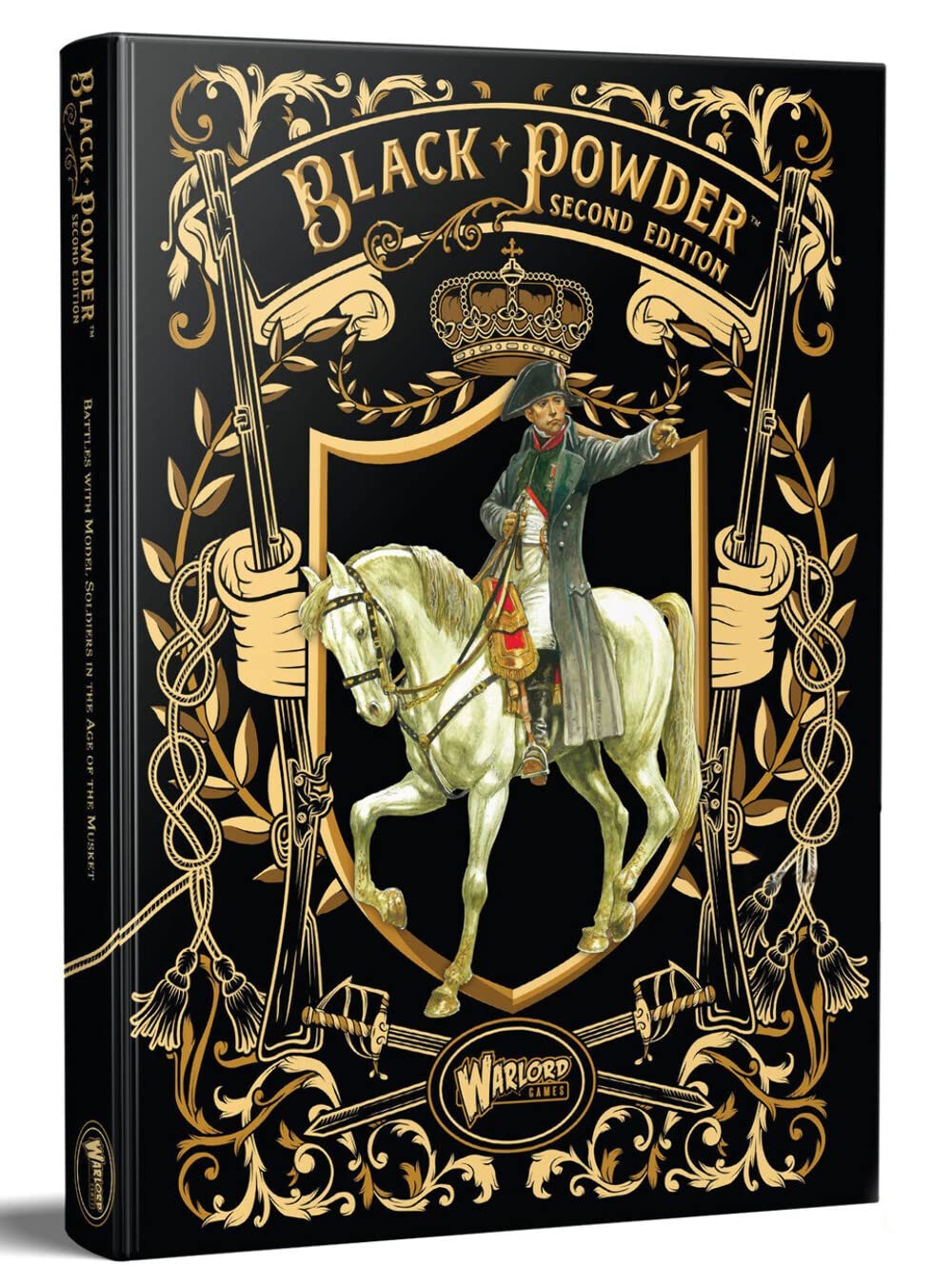 Wargames Delivered - Warlord Games Black Powder Rulebook Second Edition for 18th & 19th Century Tabletop Military War Game 301010003