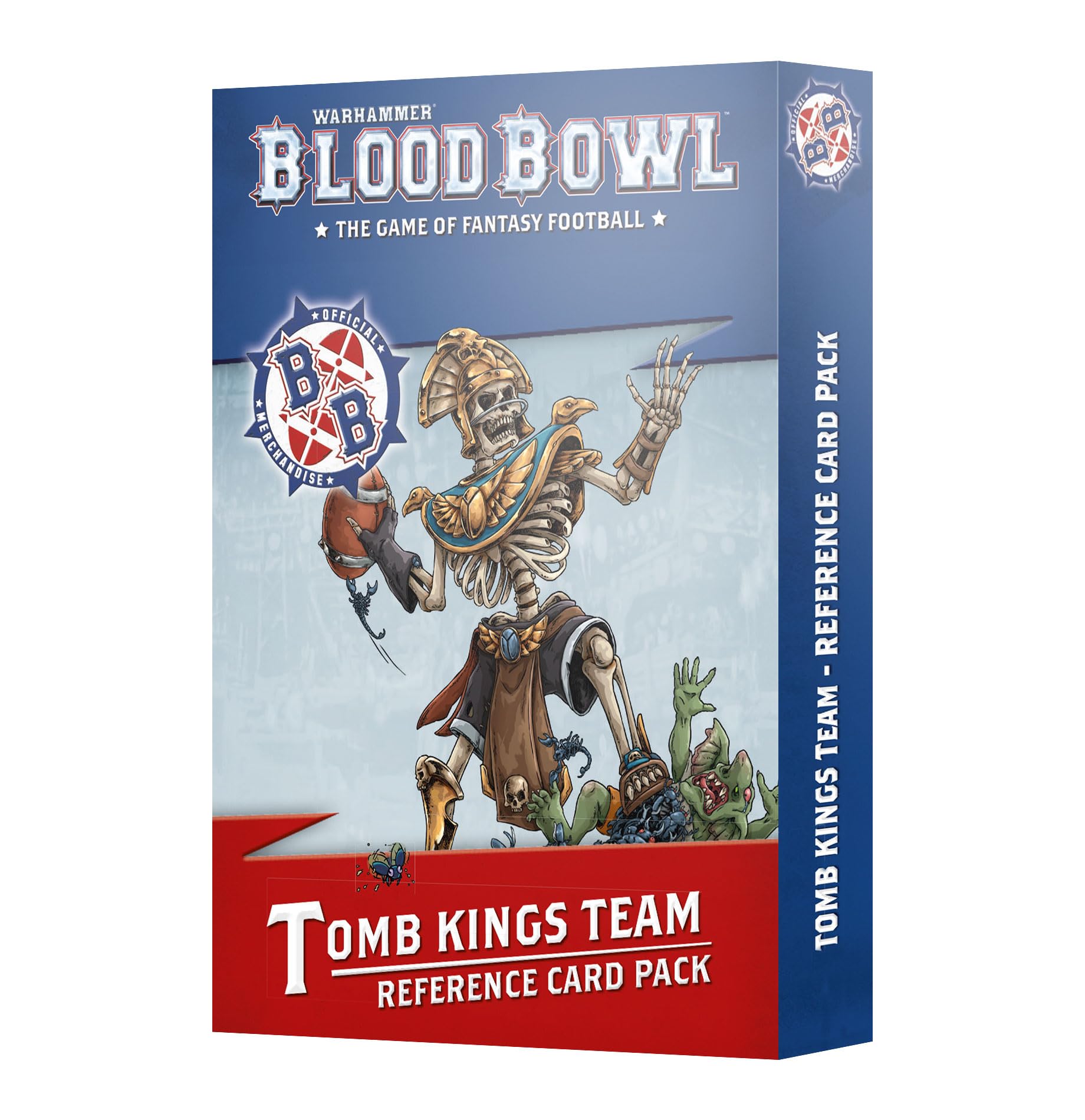 202-57 Blood Bowl: Tomb Kings Team: Reference Card Pack