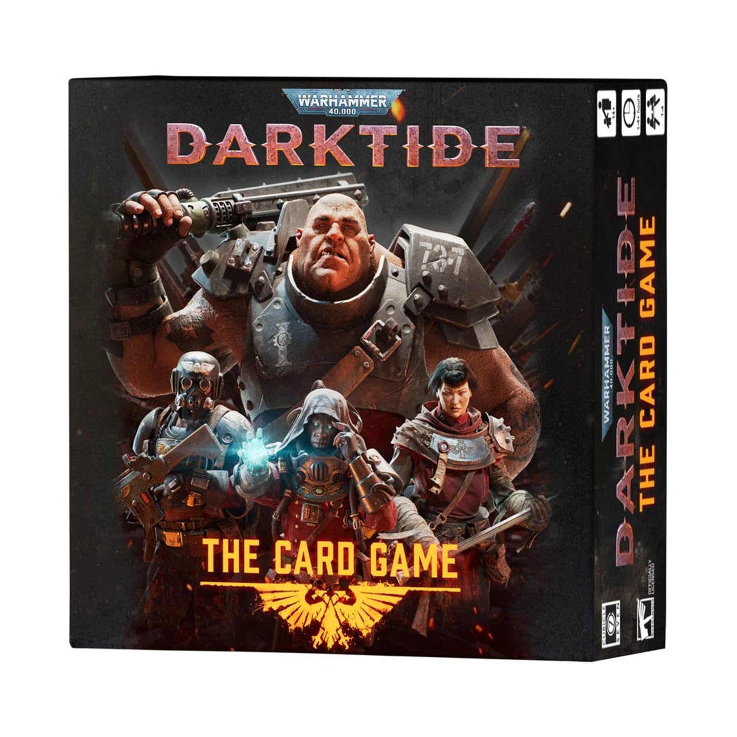 W&G Darktide Extraction Card Game by Cubicle 7 | Ages 14+ | 1-5 Players | Cooperative Deck Building Game | 260+ Cards with Player Boards and Tokens