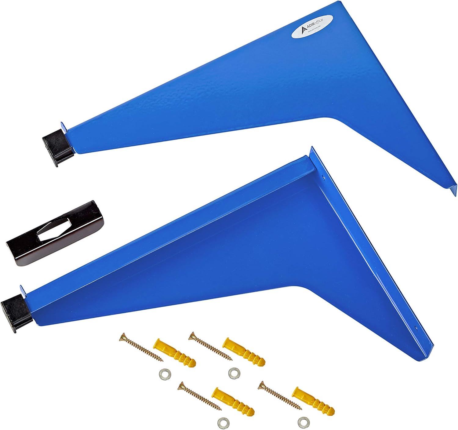 Drop Lift Wall Rack for Blueprints, Blue (2 pack)