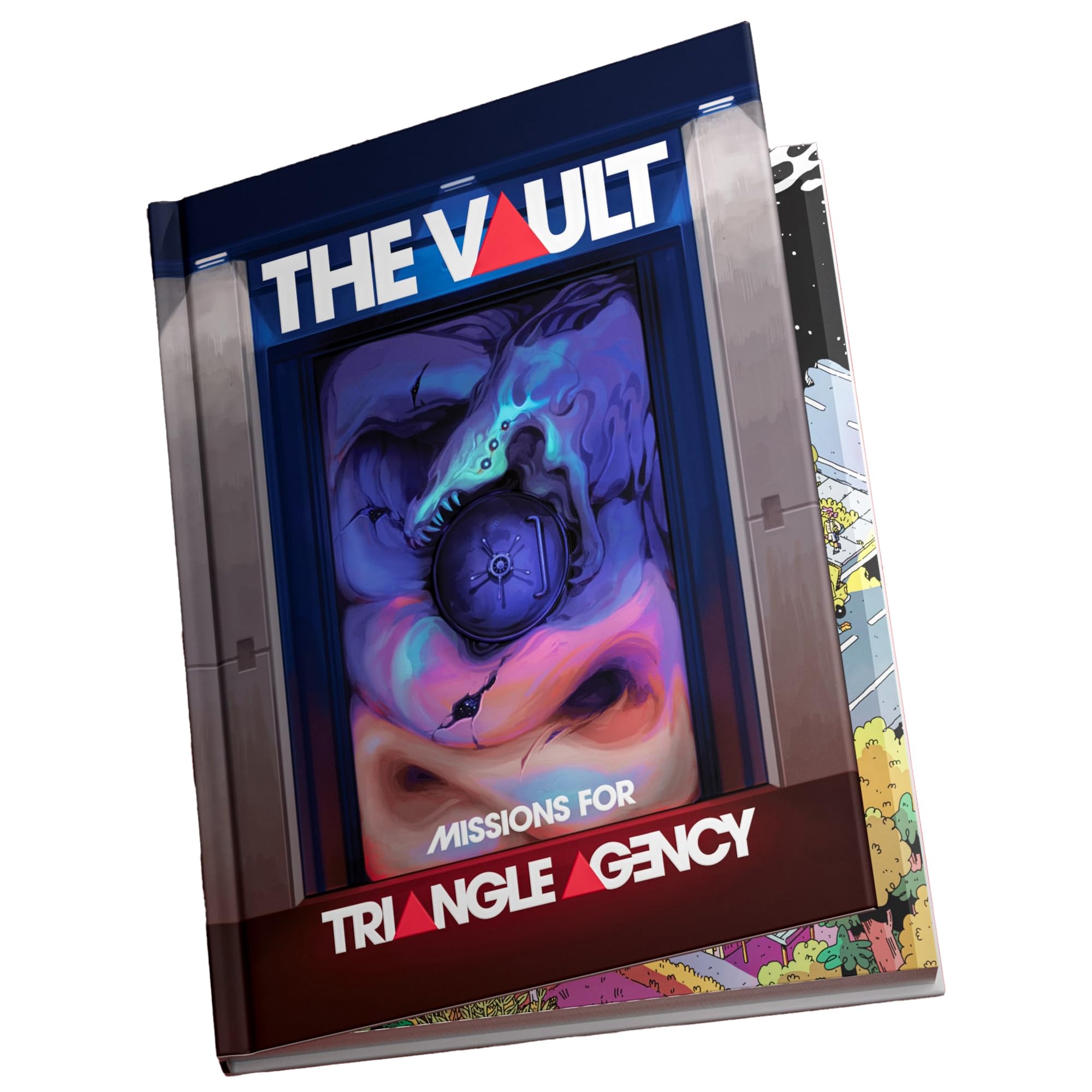 Modiphius Entertainment: The Vault: Missions for Triangle Agency - Hardcover Supplement Expansion RPG Book, Paranormal Investigation, Corporate Horror