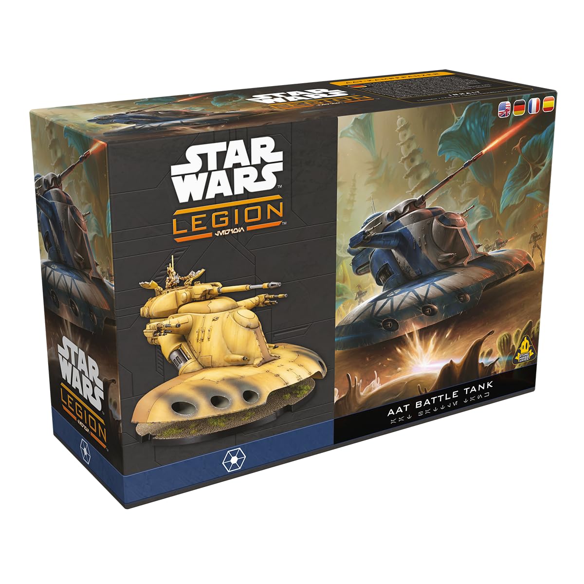 Asmodee Star Wars: Legion AAT Battle Tank Unit Expansion - Tabletop Miniatures Game, Strategy Game for Kids and Adults, Ages 14+, 2 Players, 3 Hour Playtime