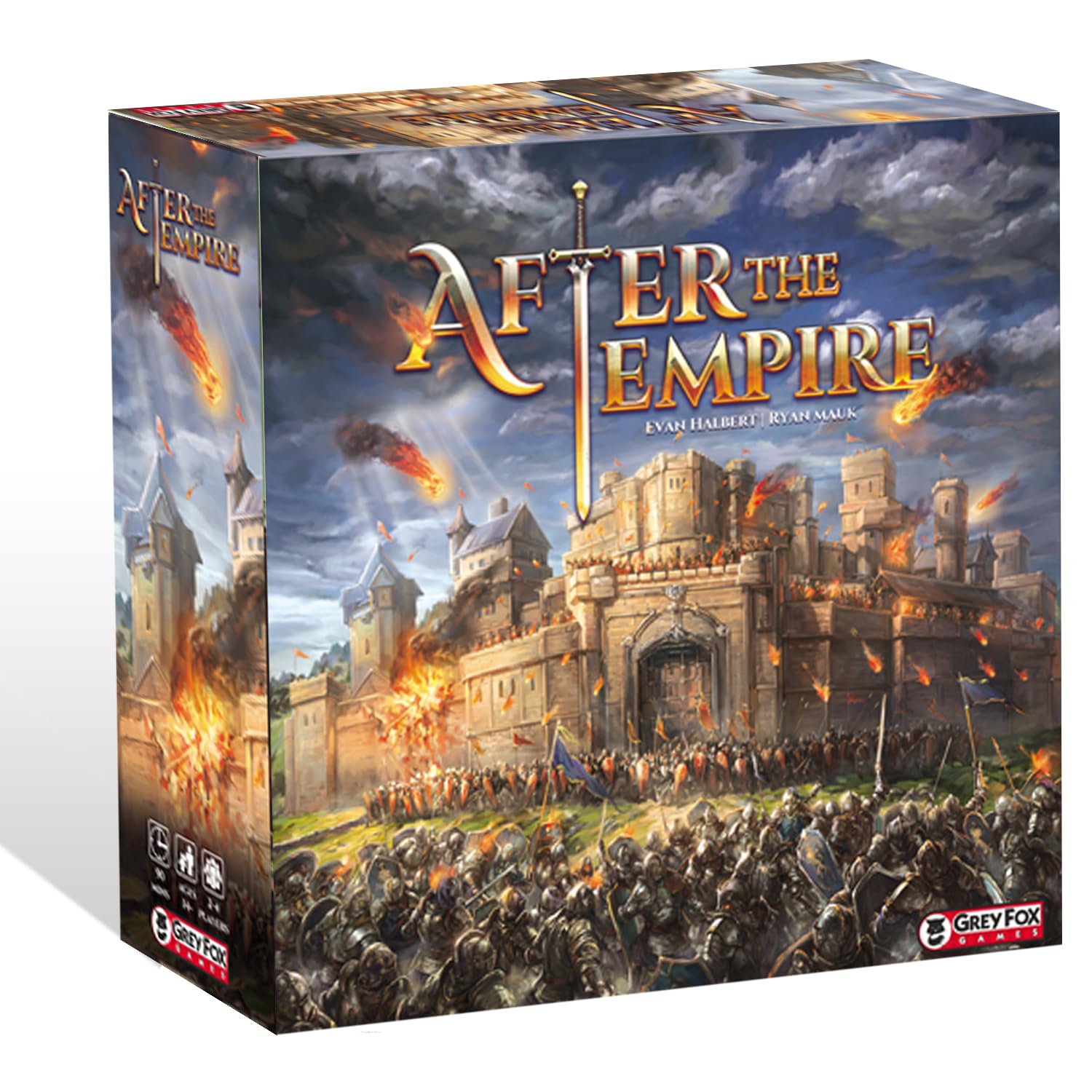 Grey Fox Games After The Empire Board Game | Tower Defense Themed Strategy Game | Defend Your Kingdom and Rule The Land | 2-4 Players | 60-90 Minutes