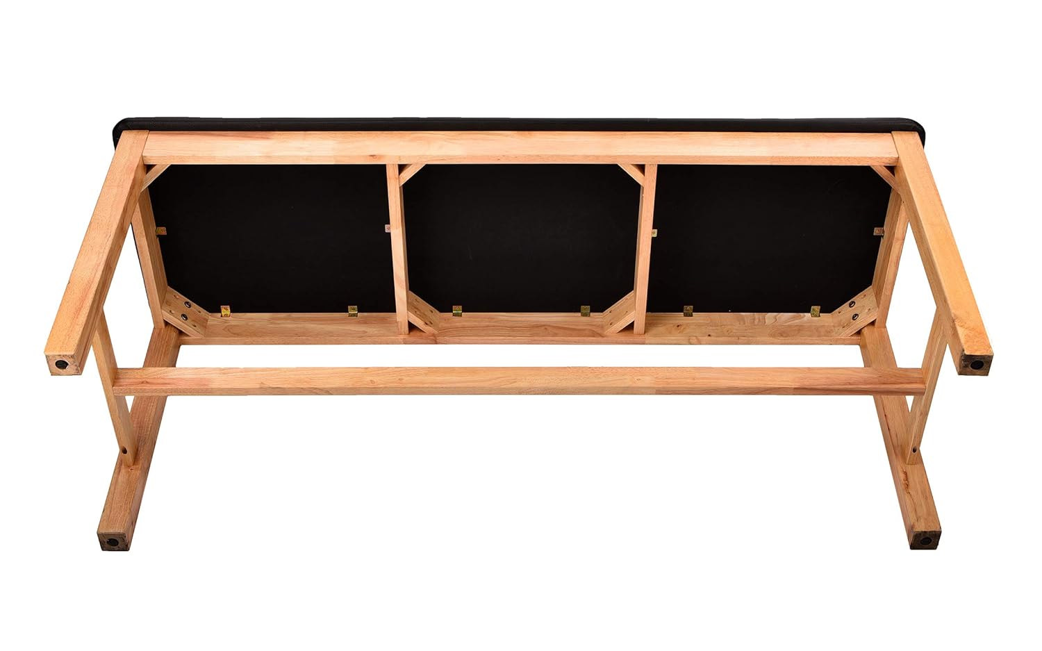 Black Straight Line Treatment Table