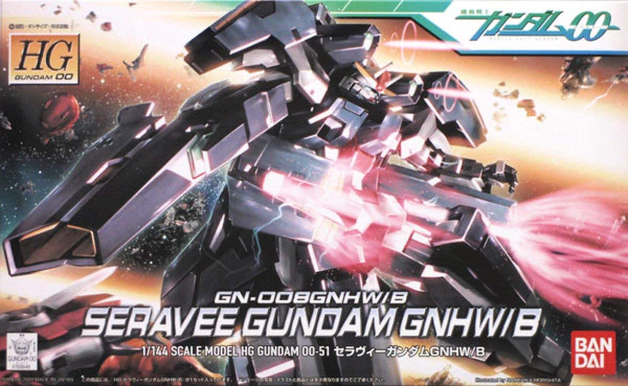 HG Mobile Suit Gundam 00 1/144 Seravee Gundam GNHW/B Plastic Model