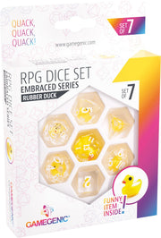 Embraced Series - Rubber Duck - RPG Dice Set (7pcs)