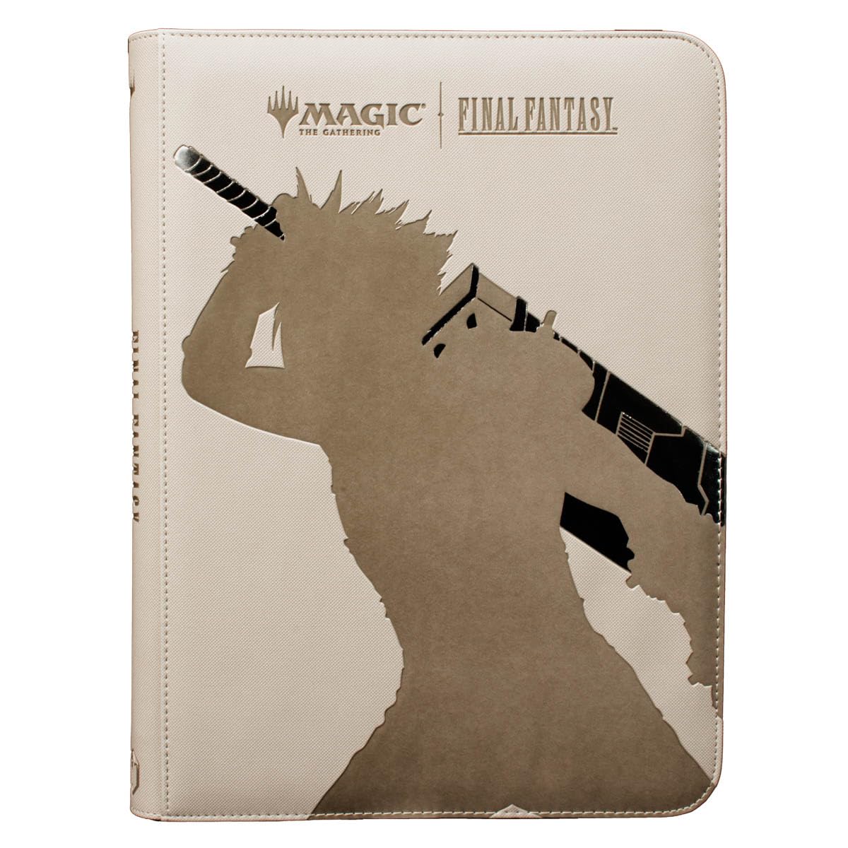 Ultra PRO - Final Fantasy x Universes Beyond Cloud, Ex-SOLDIER 9-Pocket Premium Zippered PRO-Binder for Magic: The Gathering | TCG Card Collector Album, MTG Binder, Final Fantasy Card Binder