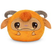 TeeTurtle Reversible Jim Henson's Labyrinth Ludo 8-Inch Two-Sided Flip Plush Toy with Embroidered Details - Cute Mini Collectible Plush for Kids, Teens, and Adults