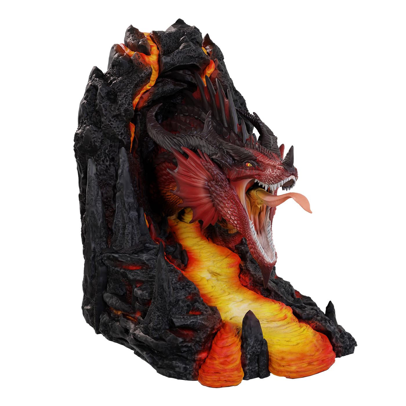 D&D Bookends: Red Dragon | Shelf Decorations | Dungeons and Dragons