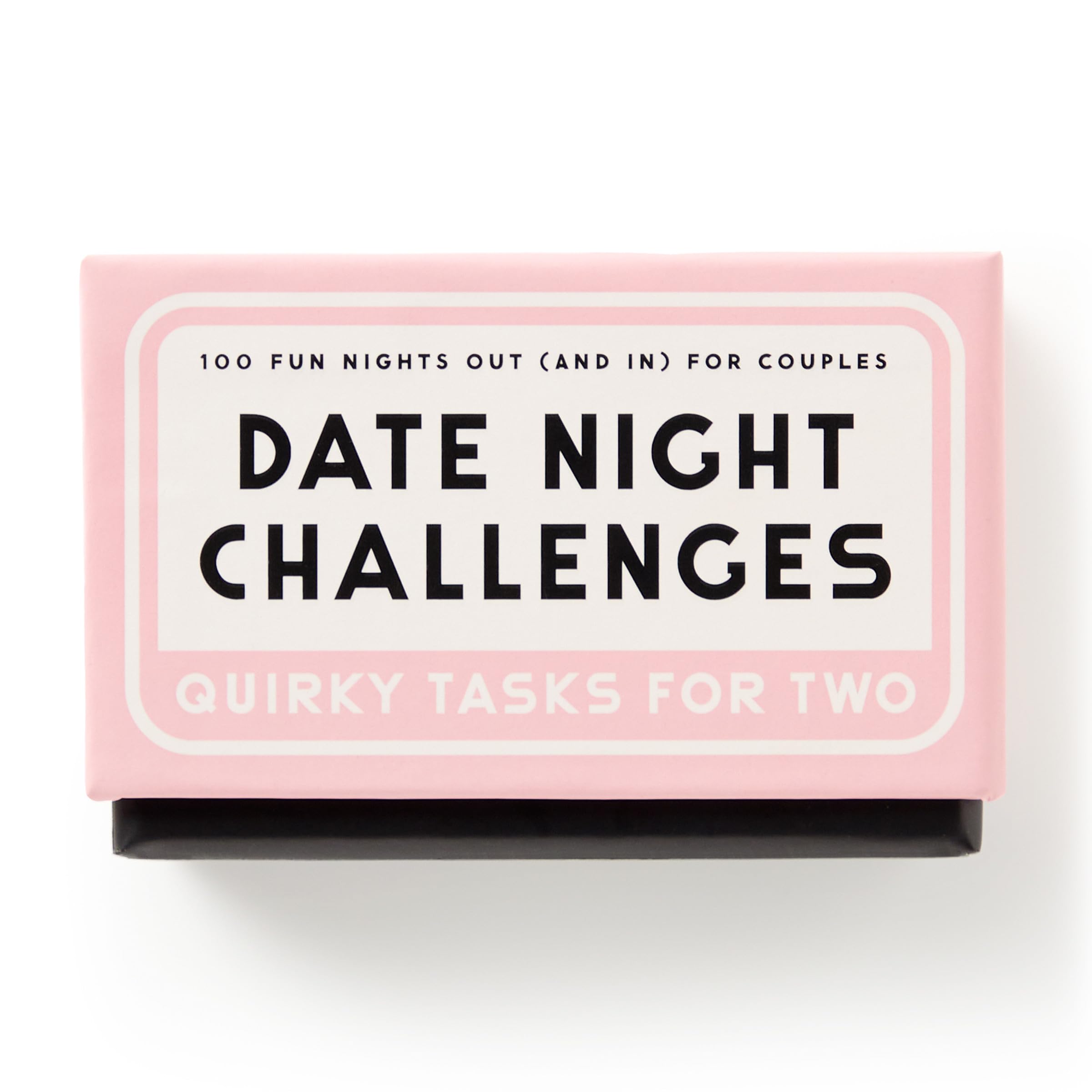 Brass Monkey Date Night Challenges – Date Night Tasks Card Deck of 100 Double Sided Unique Romantic Challenge Cards