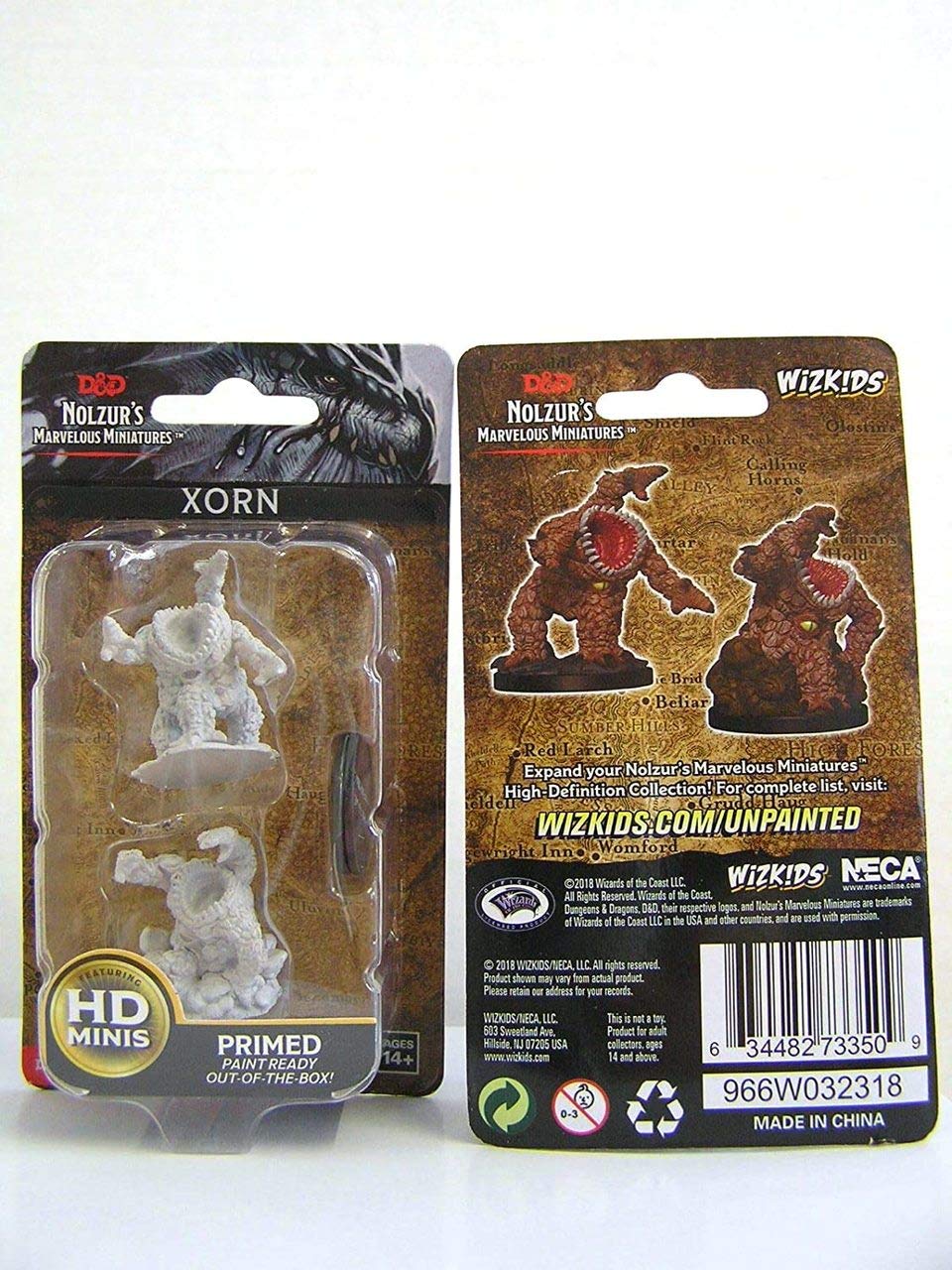 NECA D&D Nolzurs Marvelous Unpainted Miniatures: Wave 5: Xorn