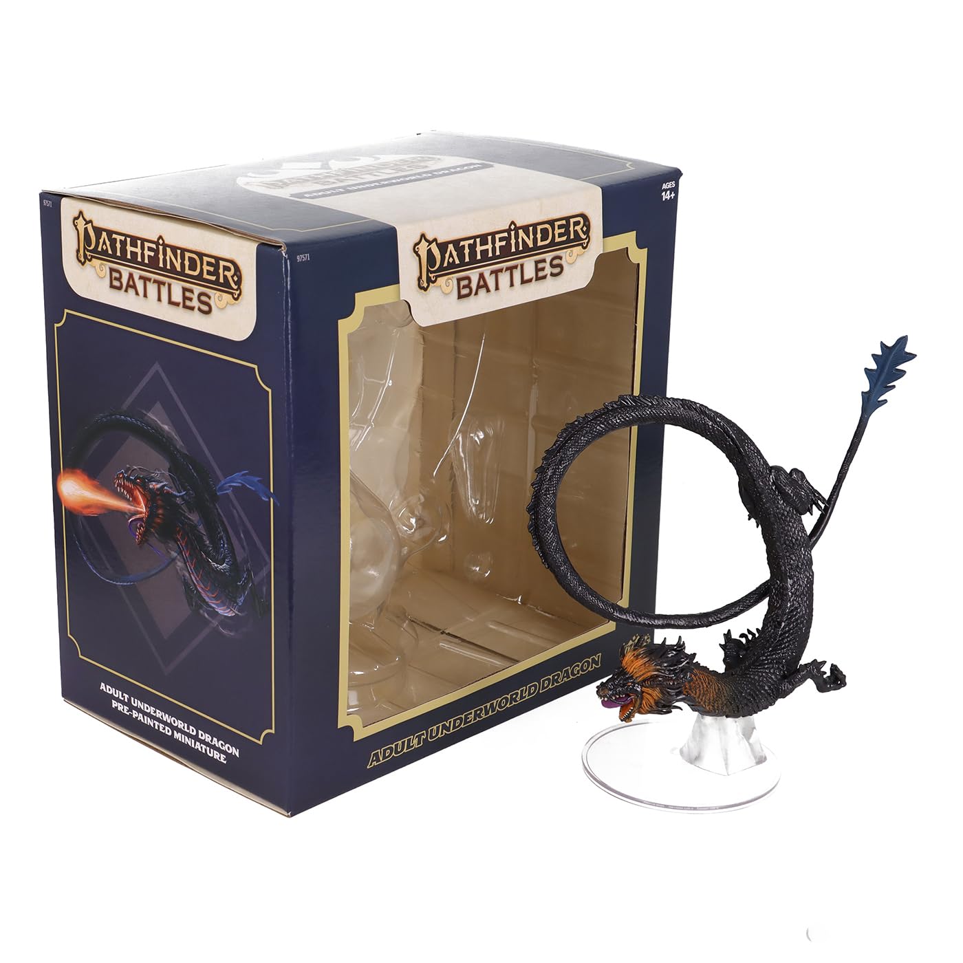 WizKids Pathfinder Battles: Adult Underworld Dragon Boxed Miniature