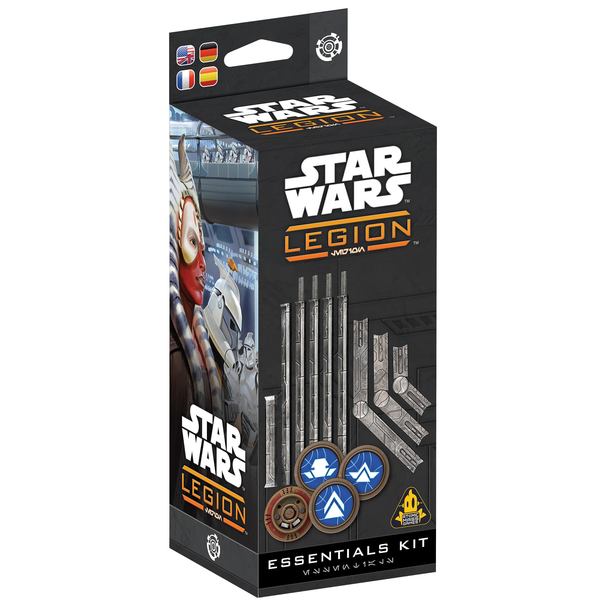 Atomic Mass Games Star Wars: Legion Essentials Pack - Tabletop Miniatures Game, Strategy Game for Kids and Adults, Ages 14+, 2 Players, 3 Hour Playtime, Made