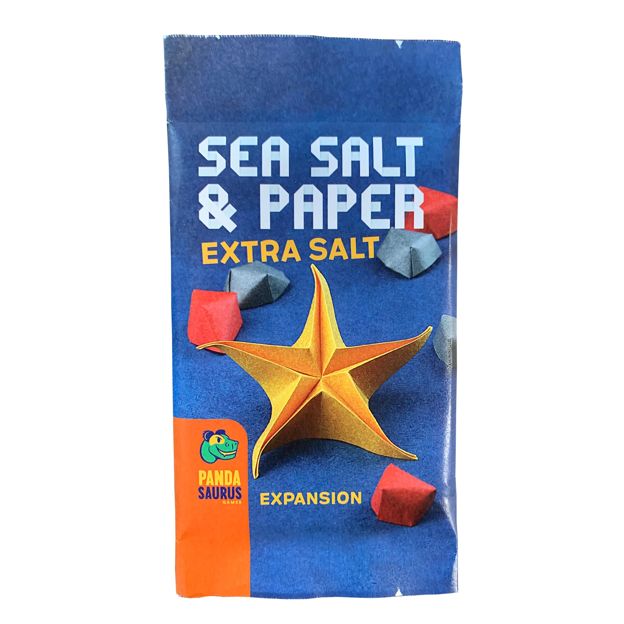 Sea Salt and Paper Extra Salt Expansion - 8 New Cards with Exciting Effects! Fast-Paced Strategy Game for Kids & Adults, Ages 8+, 2-4 Players, 30-45 Minute Playtime, Made by Pandasaurus Games