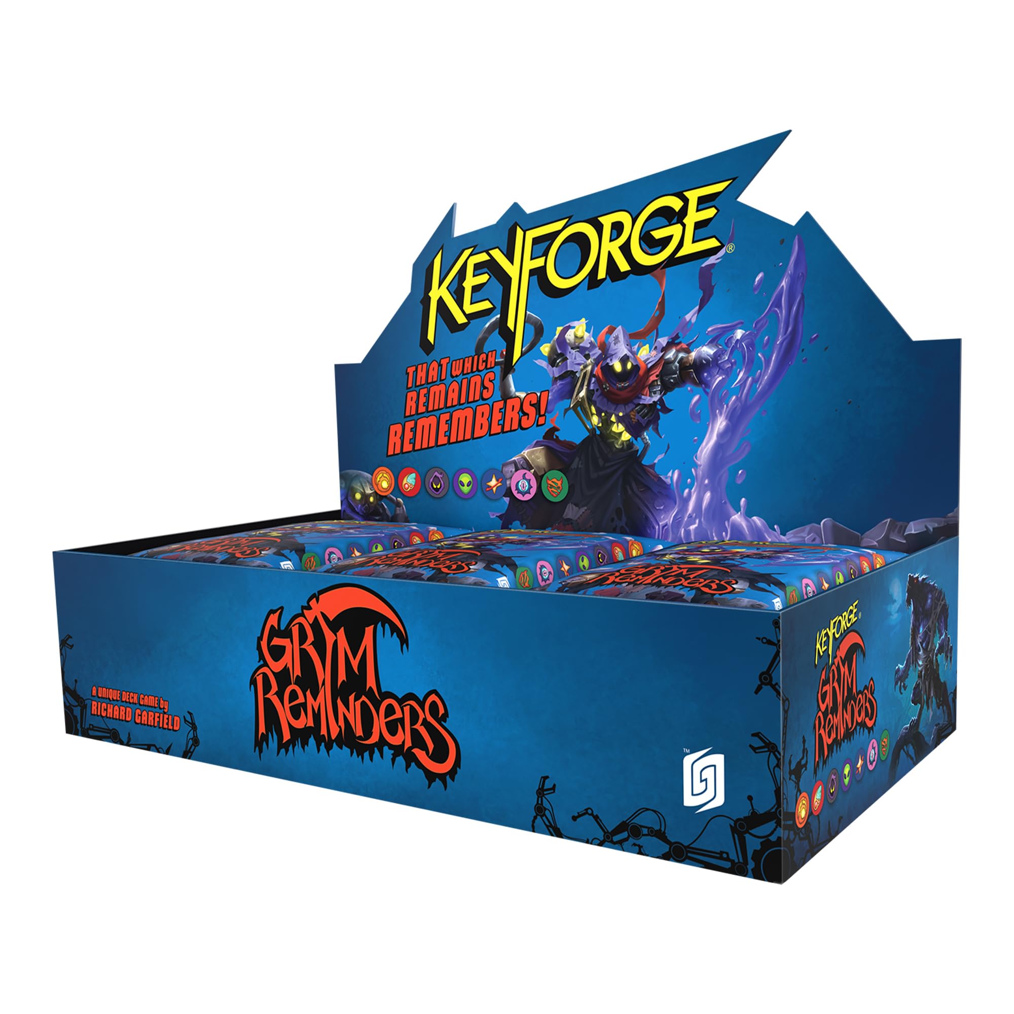 KeyForge: Grim Reminders Display