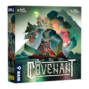 Devir Covenant Board Game, Epic Dwarven Strategy Euro Game with Worker Placement & City Rebuilding for Adults & Teens, Age +14, 1-4 Players, 120 Playtime