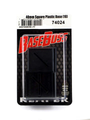 Reaper 40mm Square Plastic Bases (10)