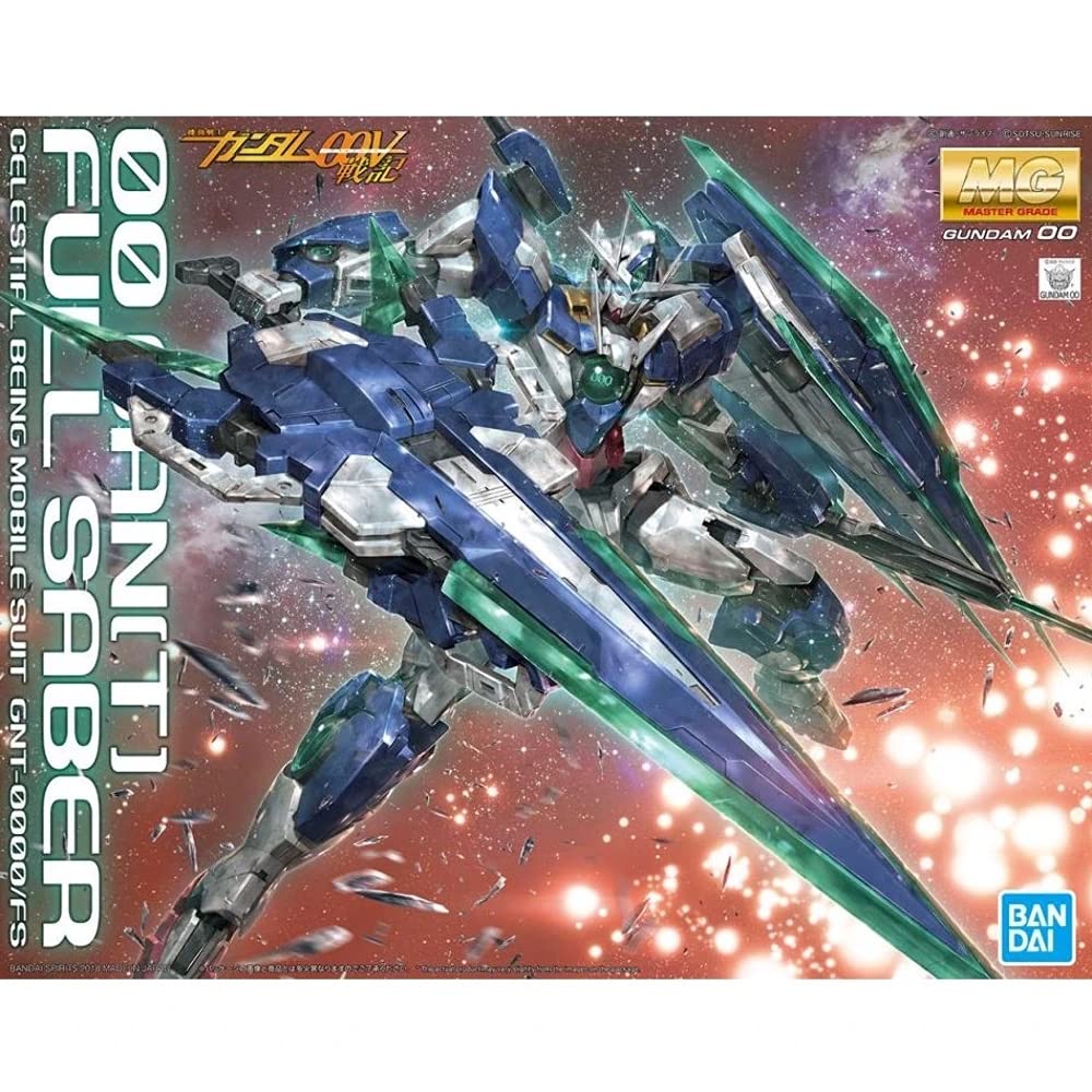 Bandai Hobby Bandai MG 00 Qan[T] Full Saber "Mobile Suit Gundam 00V: Battlefield Record" 1/100