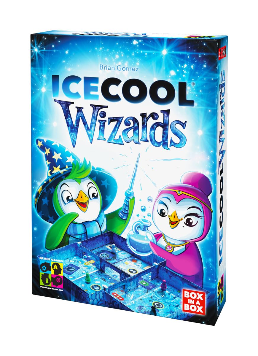 Ice Cool Wizard Board Game - Explore Antarctic Magic | Ice Cool Wizard Board Game - Discover Antarctic Magic