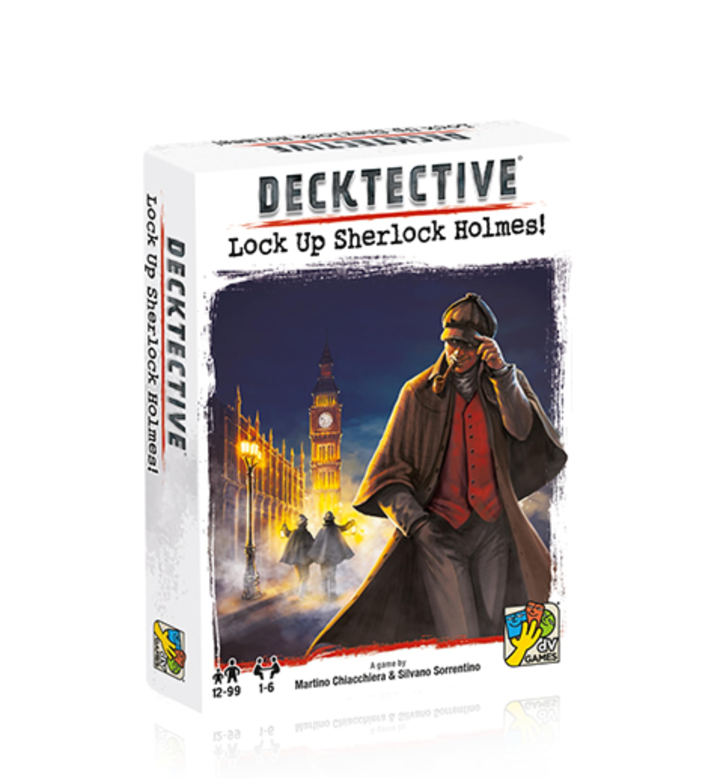 Decktective: Lock Up Sherlock Holmes by DV Games - Strategy Game