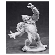 Reaper Yeti Chieftain Miniature 25mm Heroic Scale Warlord Bones Miniatures
