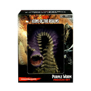 WizKids D&D Icons of The Realms: Fangs and Talons - Purple Worm Premium Set