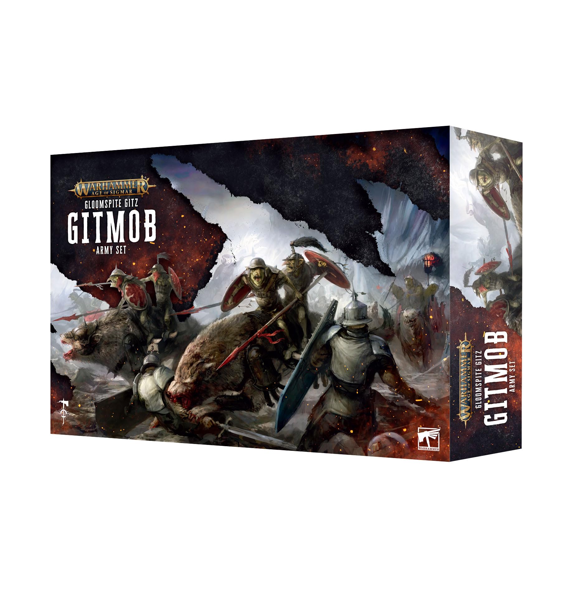 89-93 Warhammer: Age of Sigmar: Gloomspite Gitz: Gitmob Army Set