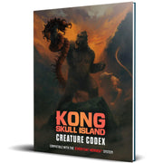 Kong: Skull Island - Creature Codex - Hardcover RPG Book, Everyday Heroes Compatible, Tabletop Role Playing Game, Licensed