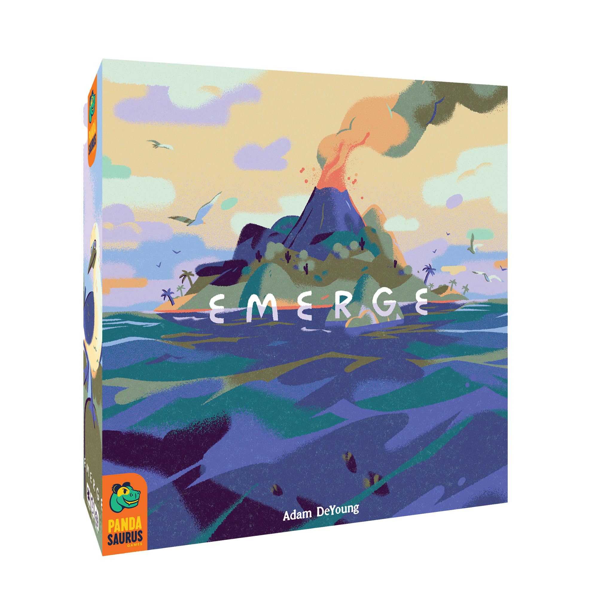 Emerge Board Game - Explore New Islands and Research Ecosystems, Dice Rolling Strategy Game, Family Game for Kids and Adults, Ages 14+, 2-4 Players, 75 Minute Playtime, Made by Pandasaurus Games