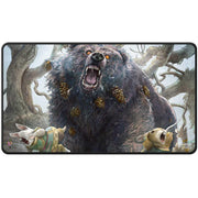 Ultra PRO - Magic The Gathering Bloomburrow Stitched Playmat Featuring Lumra, Bellow of The Woods, Premium Stitched Edges, Enhanced Gameplay, Stylish Game Accessory, Durable Fabric Surface,