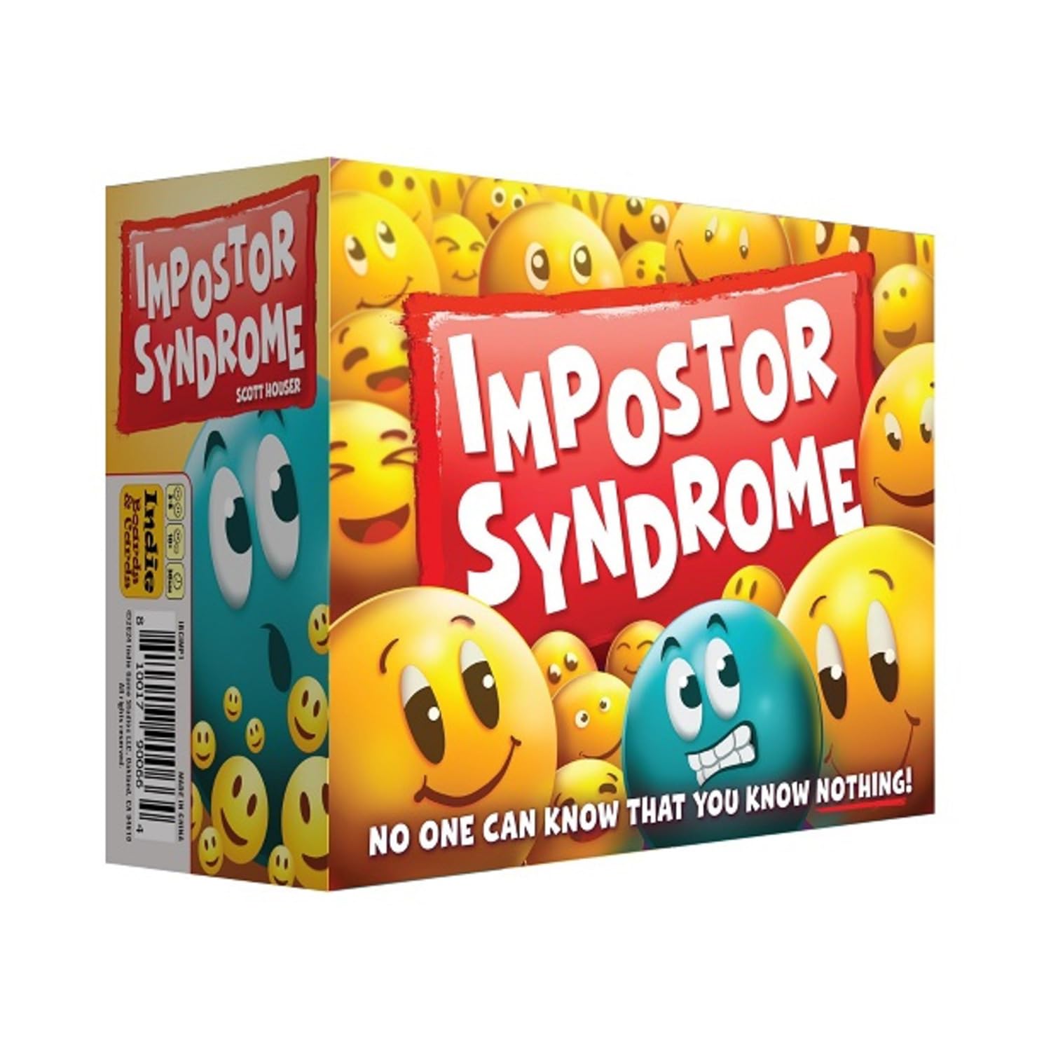 Indie Boards & Cards Imposter Syndrome - Bluffing Party Game of Deception, Strategy, and Quick Thinking
