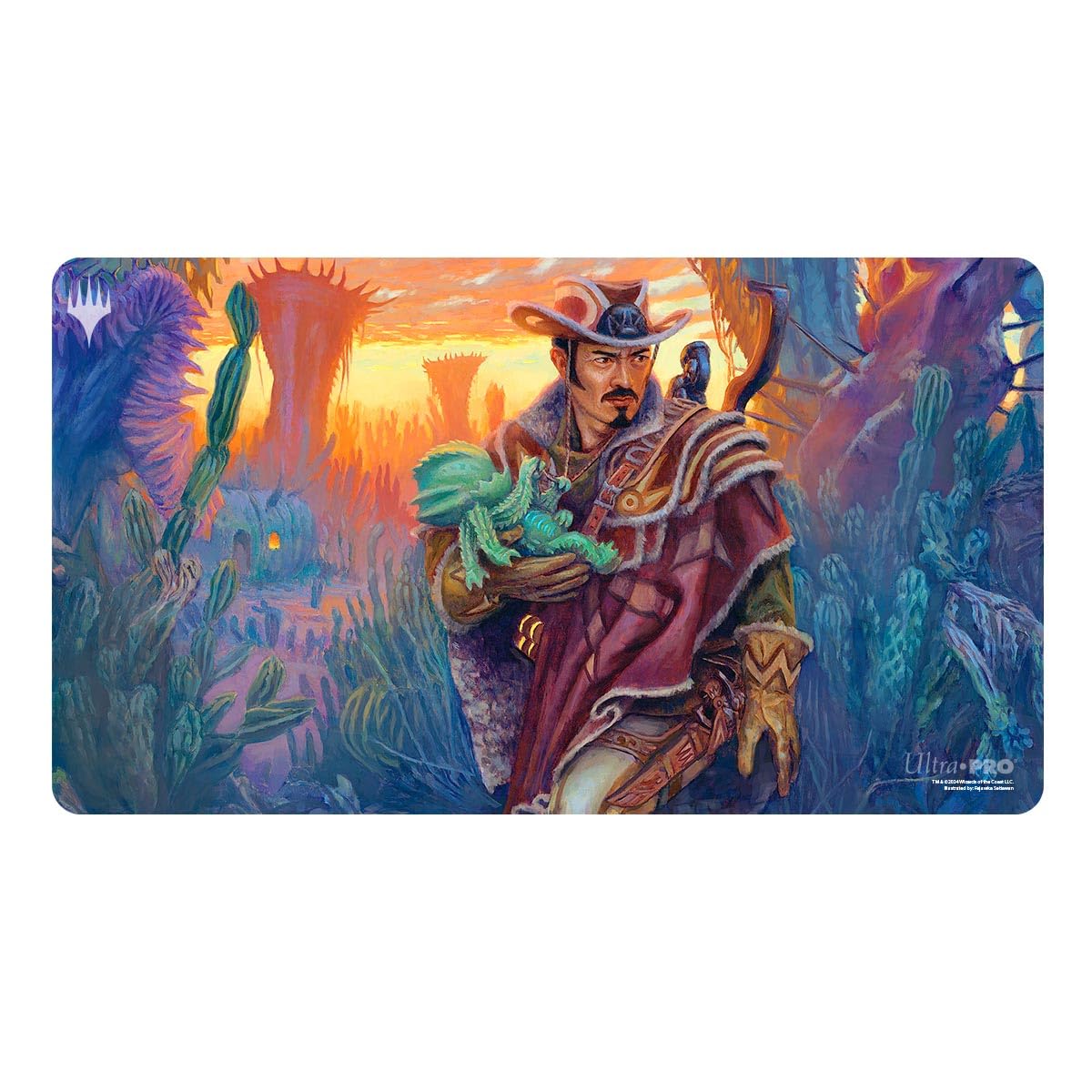 Ultra PRO - Outlaws of Thunder Junction Playmat Ft. Yuma for Magic: The Gathering, Limited Edition Unique Artistic Collectible Card Gaming TCG Playmat Accessory