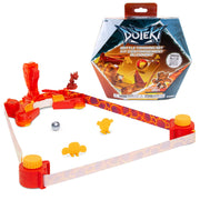 DŌTEKI Battle Training Pack - Heatoru - Strategic Target Practice - Battle Game with Collectible Figure and Trading Card - Customizable Fighting Games for Kids - 1-2 Players