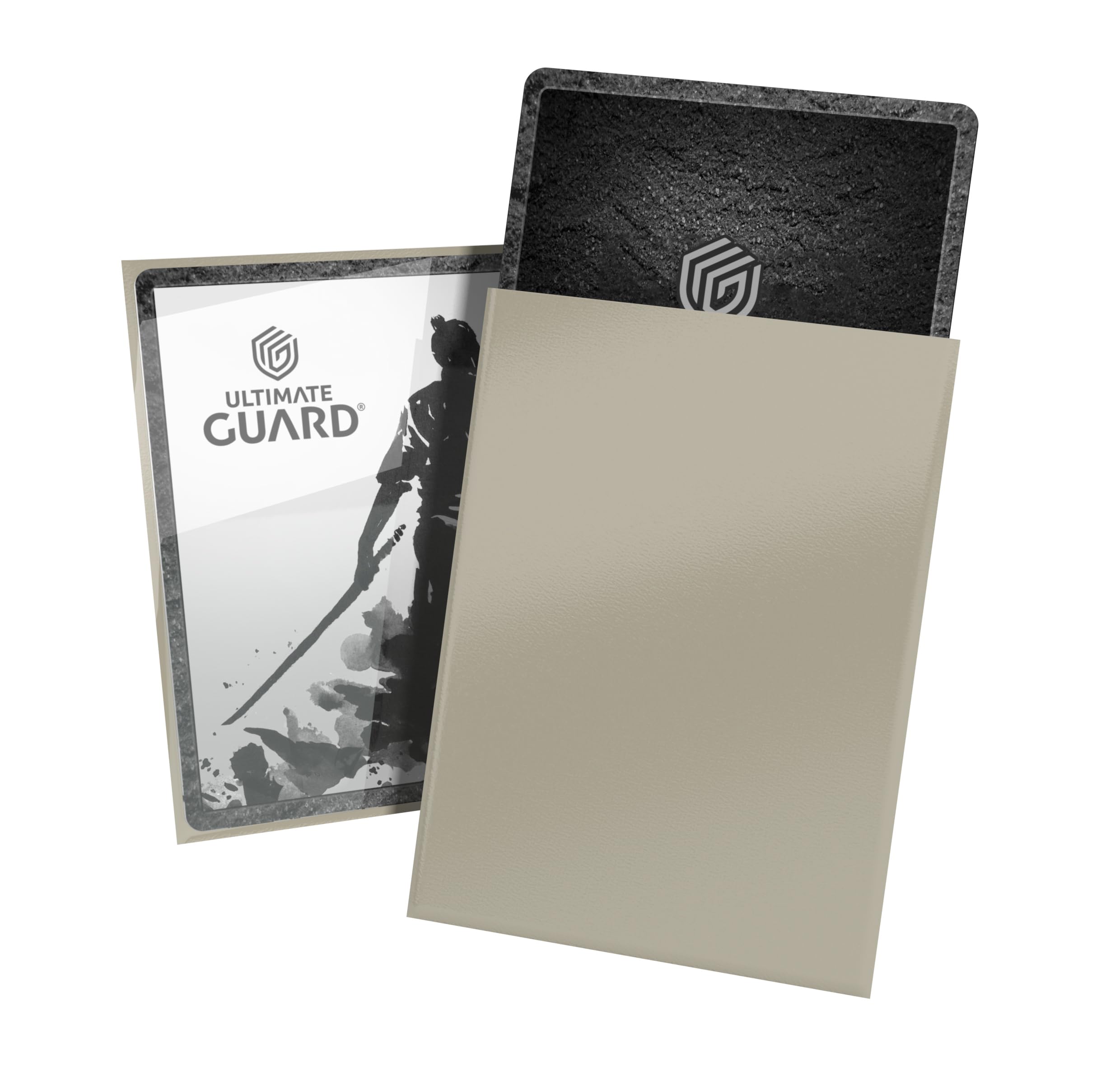 Ultimate Guard Katana Card Sleeves: 100 Standard Size TCG Sleeves, 66 x 91mm, Yellow Back, Tournament Quality, No PVC & Acid-Free, High Clarity