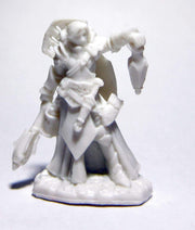 Reaper Miniatures Christina, Female Cleric #77468 Bones Unpainted Plastic Figure
