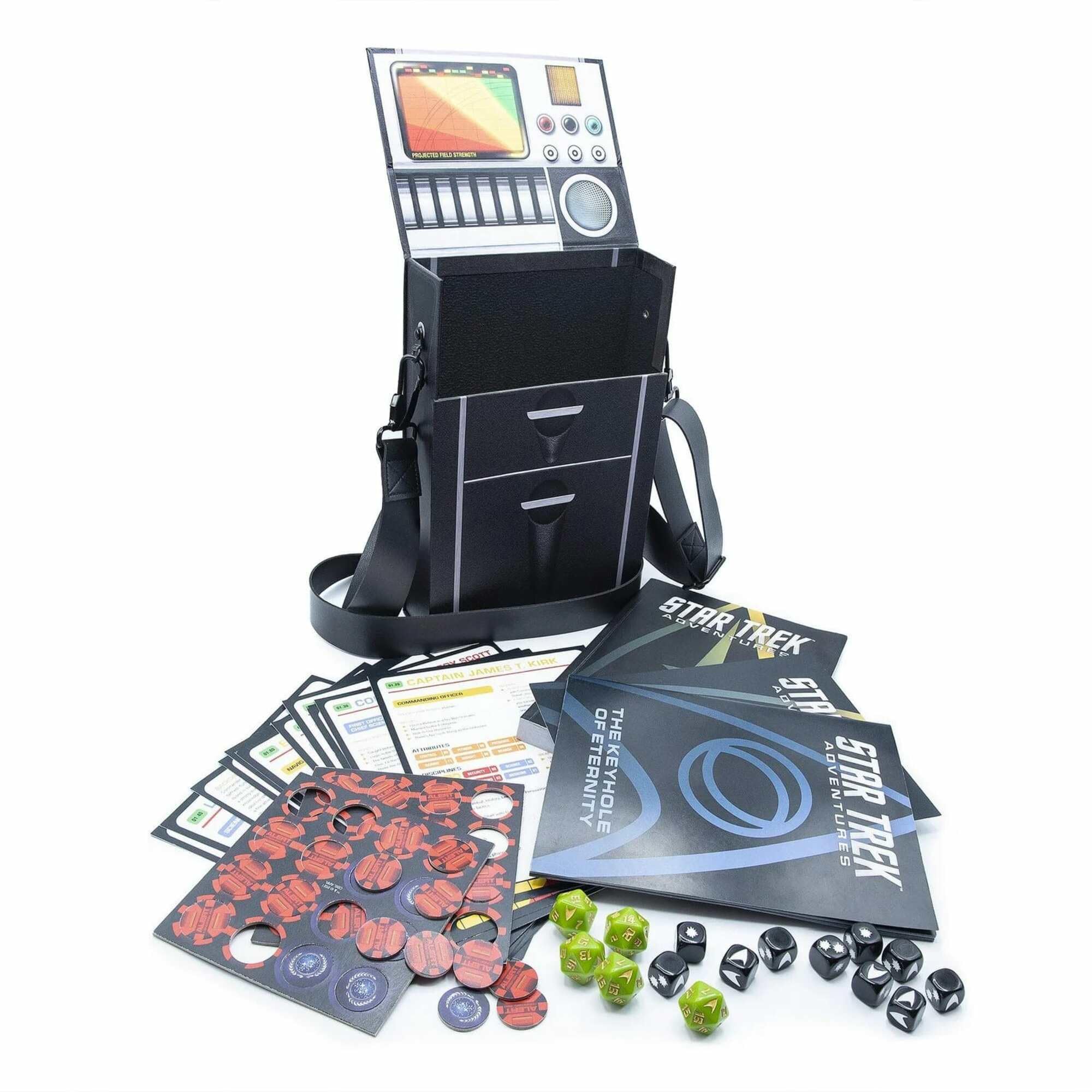 Star Trek Adventures: Tricorder Collector's Box Set - RPG RuleBook, Dice, Tokens & More, Tabletop Role Playing Game, Officially Licensed, Ages 13+