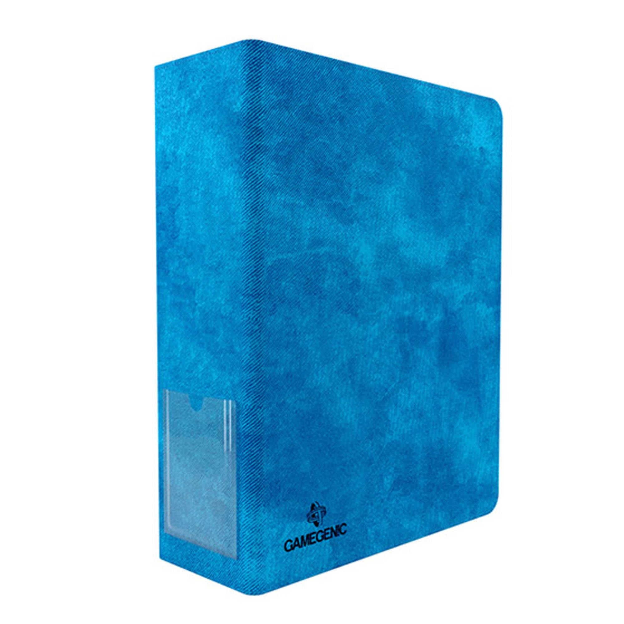 Prime Ring-Binder | Fits Standard-Sized 9-Pocket or 18-Pocket Pages | Premium Card Game Protection | Water-Repellent Nexofyber Surface | Microfiber Inner Lining | Blue Color | Made by Gamegenic