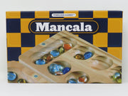 Hansen Timeless Game Collection - Solid Wood Classic Folding Mancala Set - 48 Glass Beads - 104843