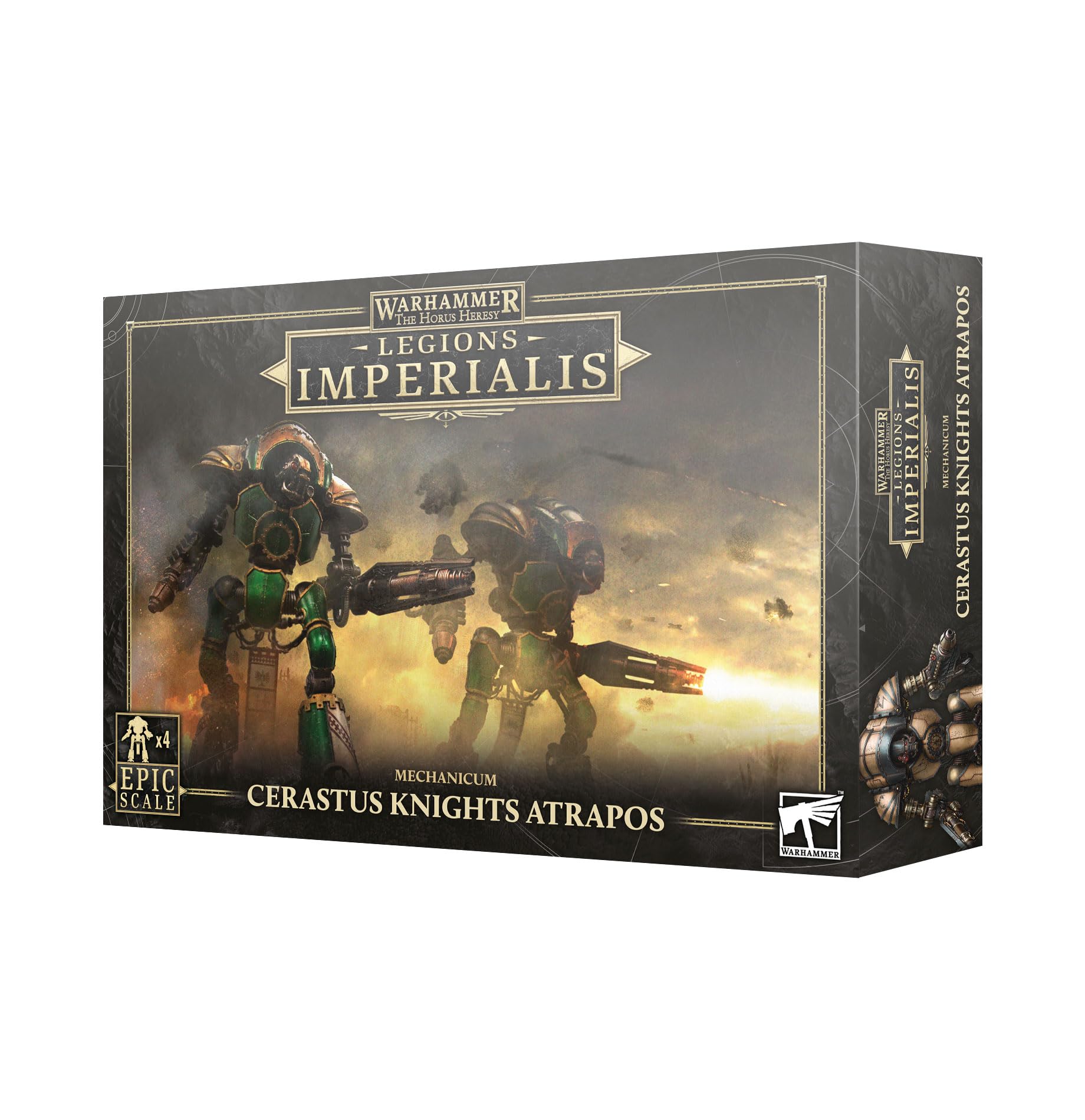 Games Workshop - Warhammer - The Horus Heresy - Legions Imperalis: Mechanicum Cerastus Knights Atrapos [Epic Scale]
